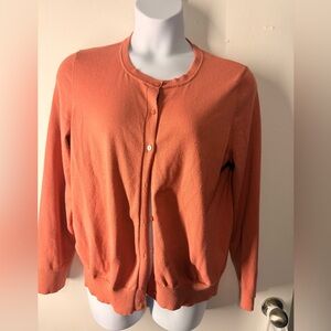 Time and Tru Women's Coral Cardigan